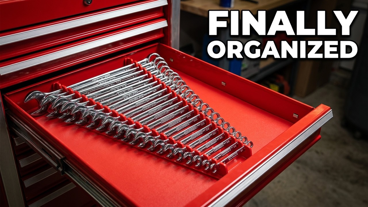 Wrench Organizer US General Harbor Freight 70023 58925 58928
