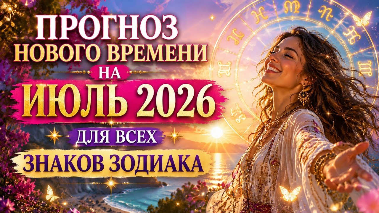 Расклад на ИЮЛЬ 2026 для ВСЕХ знаков зодиака.