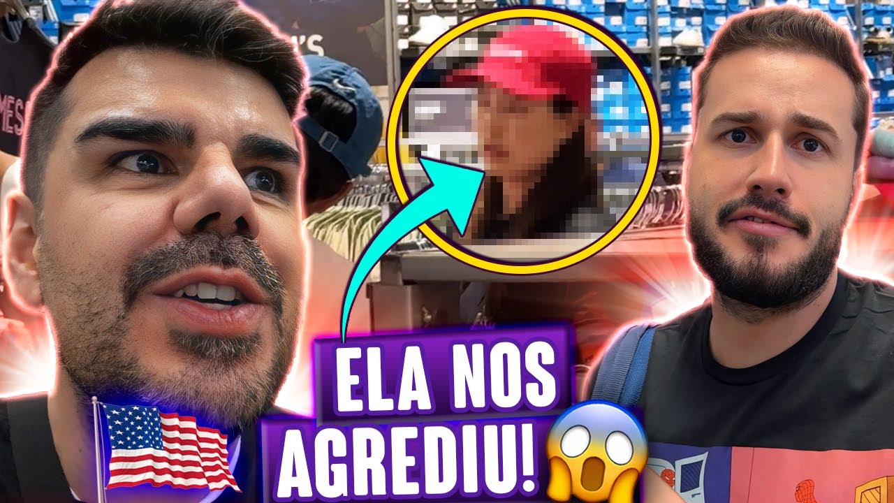 EUA: PASSAMOS RAIVA NO OUTLET MAIS FAMOSO DE LOS ANGELES!🛍️ Treta inesperada - Titi Fabri