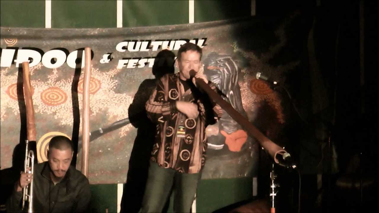 Bruce Rogers at Melbourne Didgeridoo and Cultural Festival