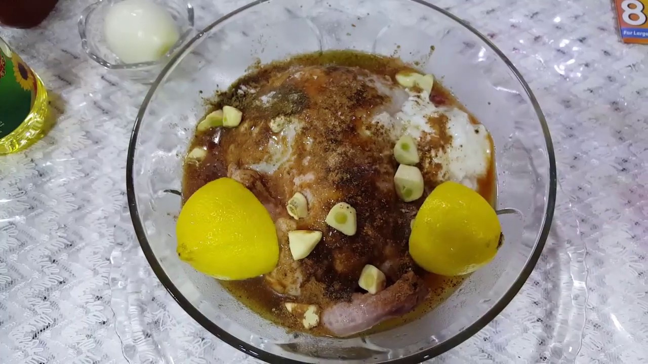 دجاج مشوي بالكيس الحراري مع صلصة مذاق ولا اروع