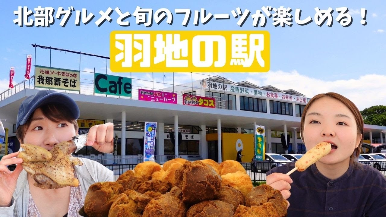 【沖縄観光】北部グルメと旬のフルーツ野菜をGET！＊羽地の駅＊
