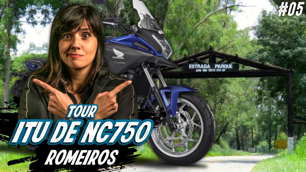 ✊ VIAGEM DE MOTO - NC 750X | ITU #5 - Estrada dos Romeiros
