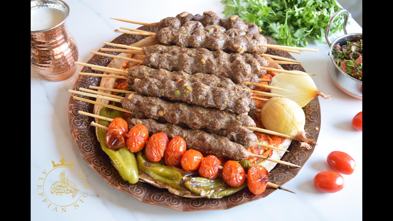 كبة بسياخ (كبة قصابية ) من دون ماكينة لذاذة وطعم لا يقاوم