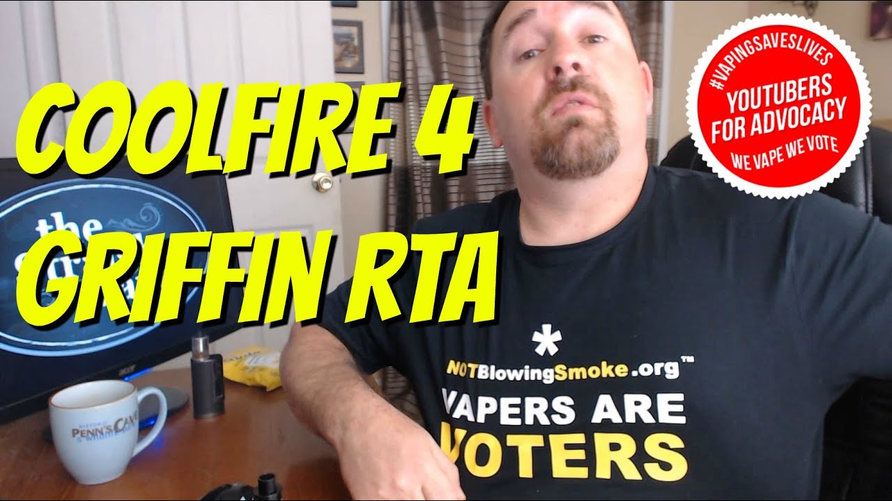 W.A.I.V.O: Innokin Coolfire IV TC 100 - Griffin RTA - Caramelized Banana