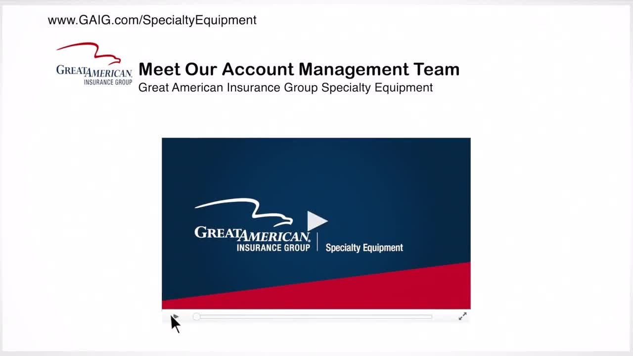 Specialty Equipment - Meet Our Account Management Team - Great American Insurance