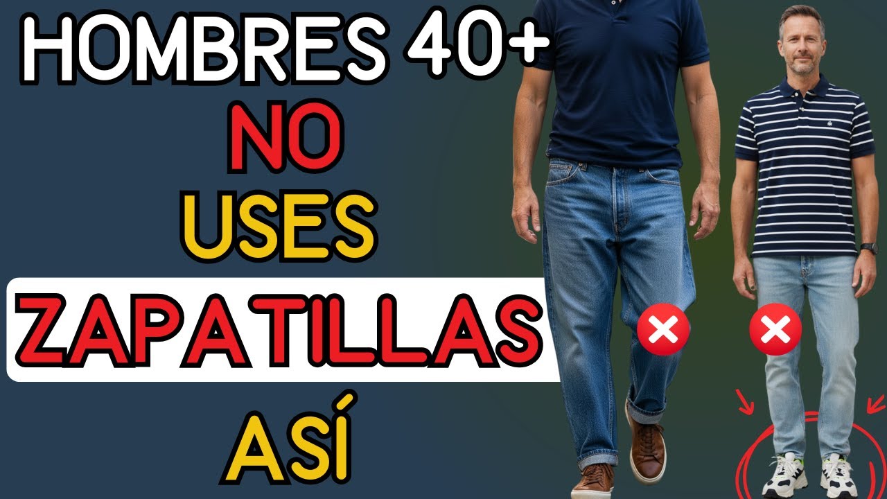 Las ÚNICAS zapatillas que necesitas después de los 40 | Smart Casual sin errores | Moda Hombres 40+