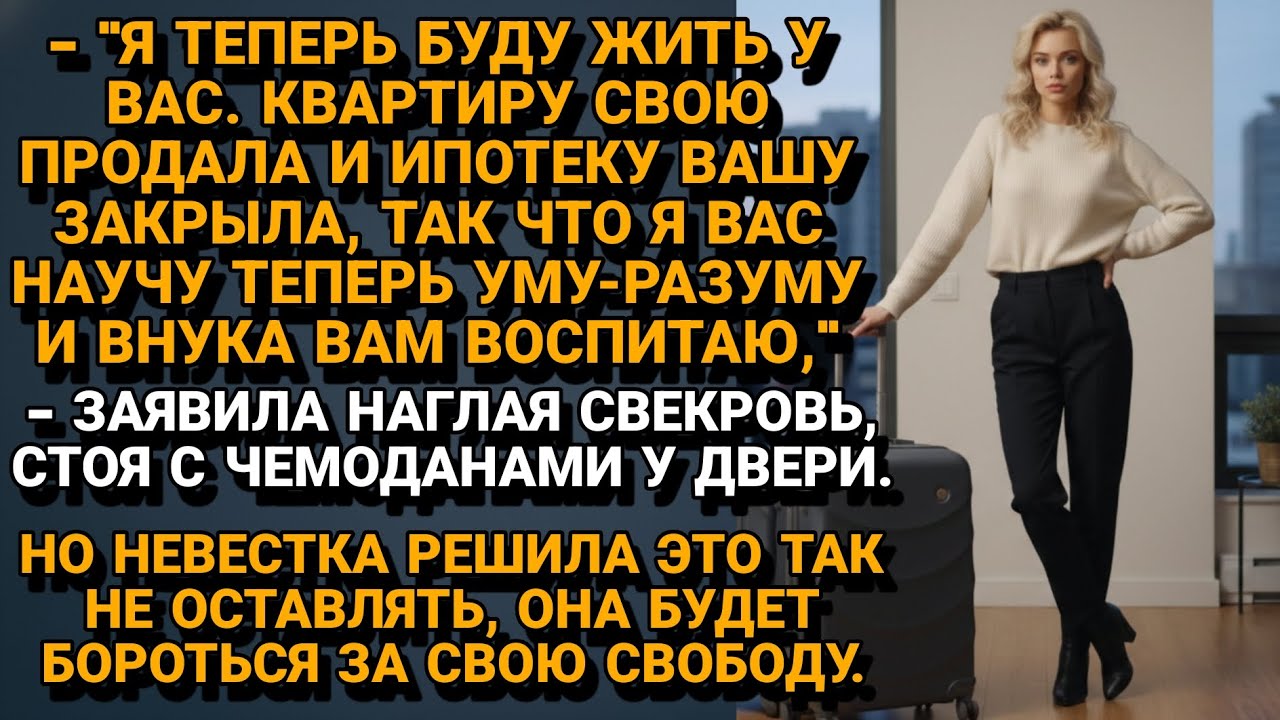 Наглая свекровь пришла наводить свои порядки.