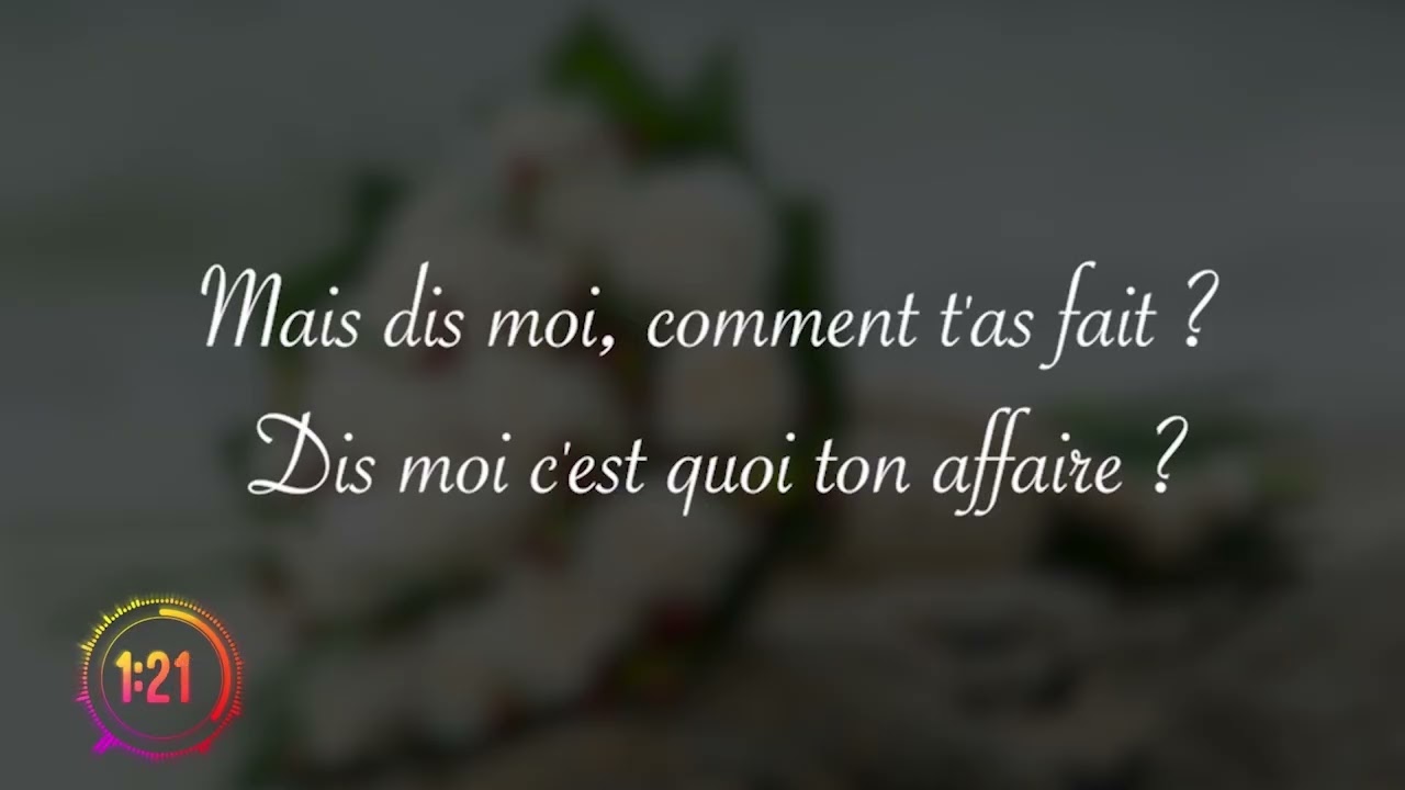 Tu l'as fatigué (2018)