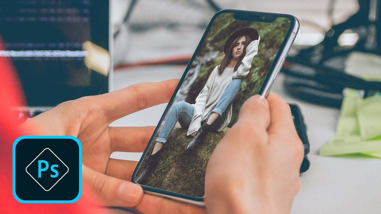 Добавьте любую фотографию на экран iPhone — урок по созданию макетов в Photoshop