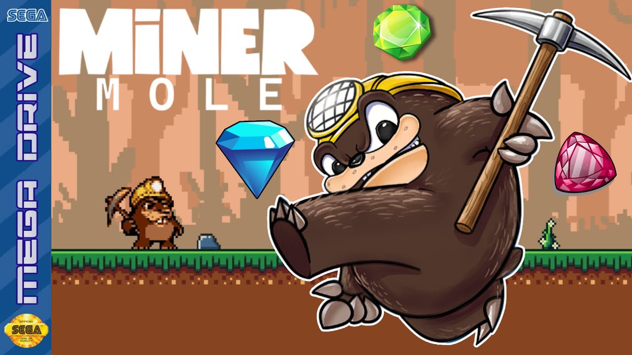 Miner Mole (Sega Genesis | Mega Drive) Homebrew