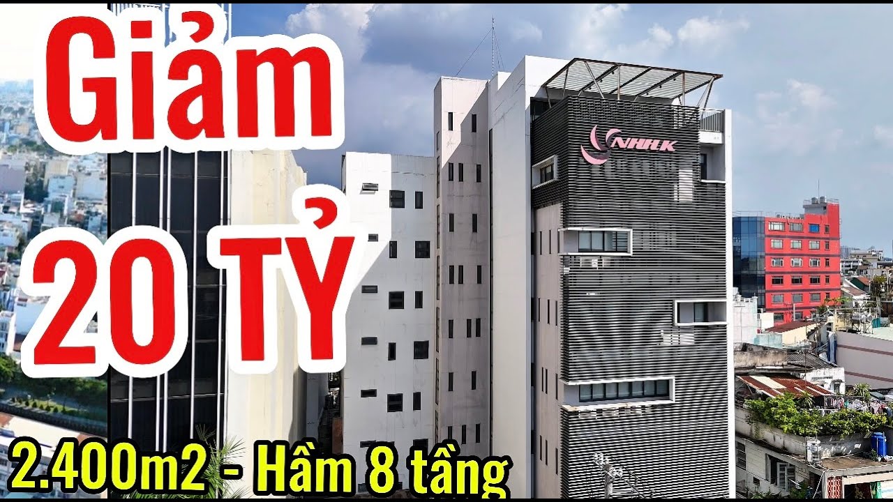 Giảm 20 TỶ B&aacute;n T&ograve;a Nh&agrave; Ngay Phan Đăng Lưu , Ho&agrave;ng Hoa Th&aacute;m | S&agrave;n 2400m2 - 1 Hầm 8 Tầng