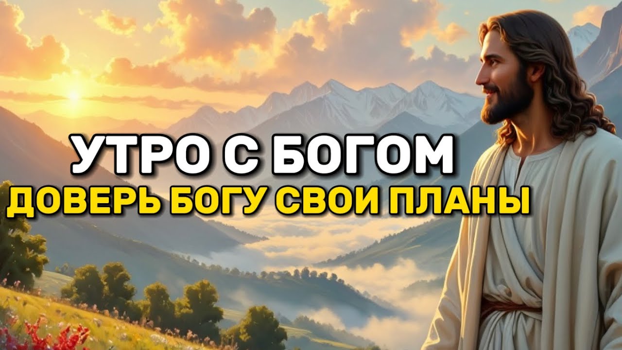 Утренняя Молитва: Доверяю Богу свои Планы
