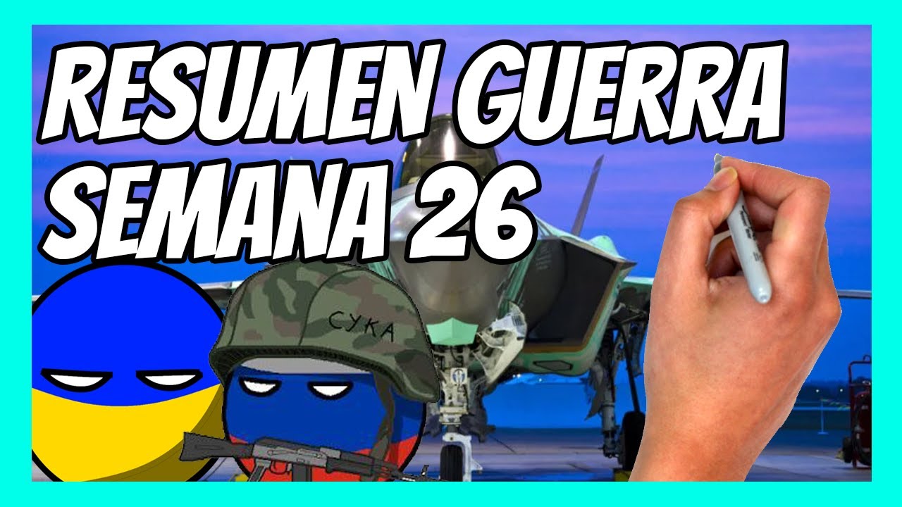✅ RESUMEN de la SEMANA 26 de la guerra entre UCRANIA y RUSIA en 5 minutos | Atentado en MOSCÚ