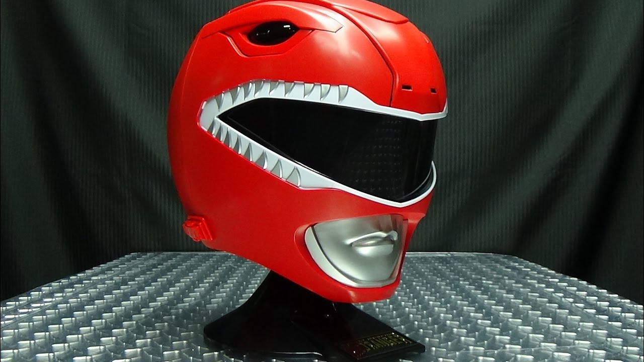 Mighty Morphin Power Rangers LEGACY RED RANGER HELMET: EmGo's Power Ranger Reviews N' Stuff