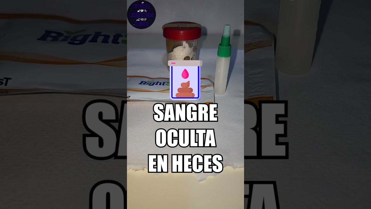🔬Te Enseño Como Hacer la PRUEBA RAPIDA de SANGRE OCULTA EN HECES-Tutorias Laboratorio Clinico🔬