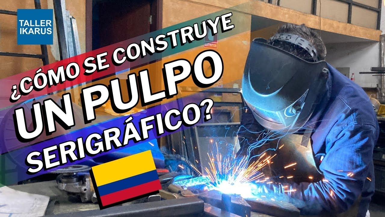 🐙🎨 ASÍ SE CONSTRUYE UN PULPO SERIGRÁFICO 🔥🔧