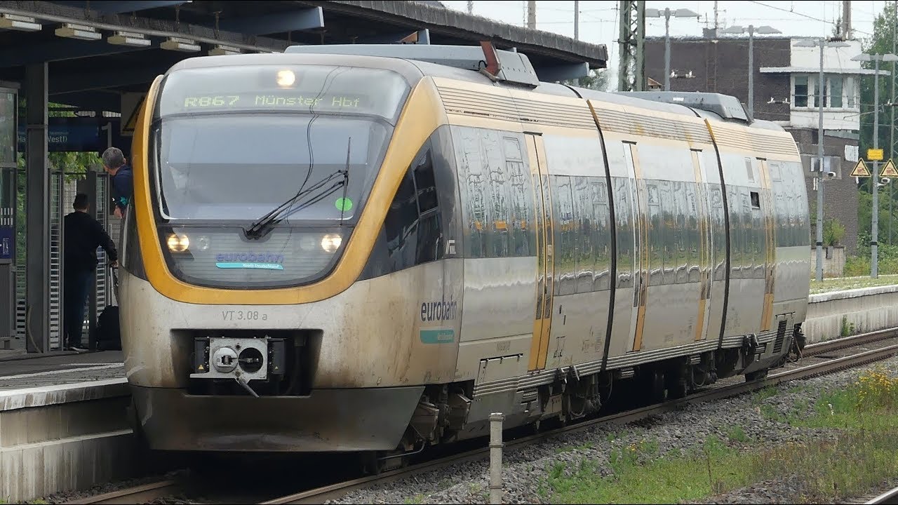 Bahnbetrieb in Gütersloh Hbf
