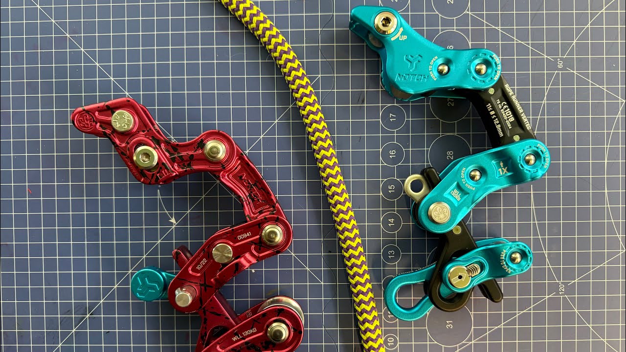 Notch Rope Runner Vertec vs. Rope Runner Pro [Deutsch]