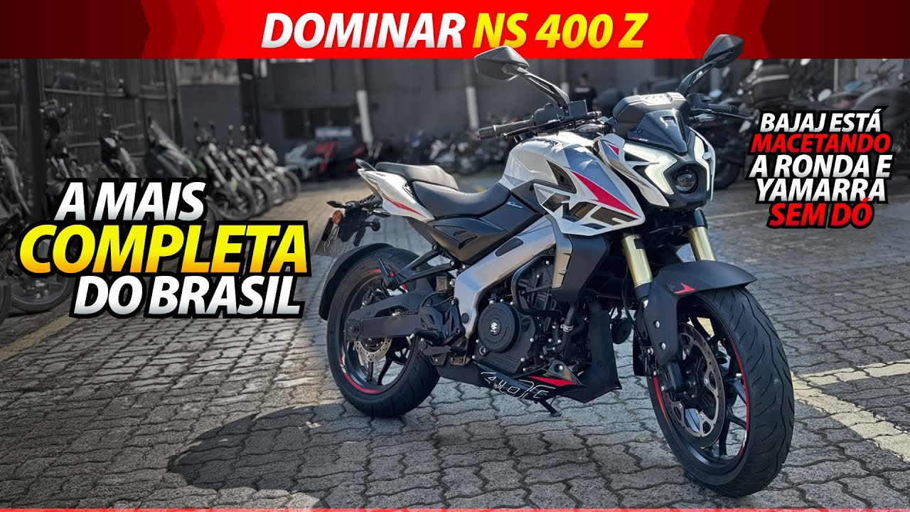 DOMINAR NS 400z | TEST RIDE EM DETALHES E PRIMEIRAS IMPRESSÕES