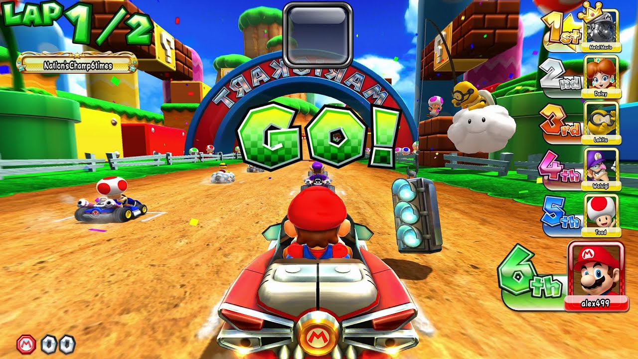Mario Kart Arcade GP DX 1.18 (English) - Toad Cup (Super Difficulty ) Battle Races | UHD