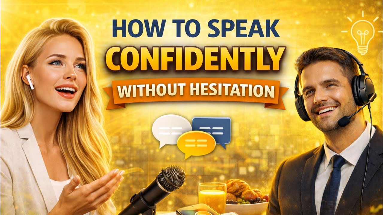 How to Speak Confidently Without Hesitation | English Speaking Practice