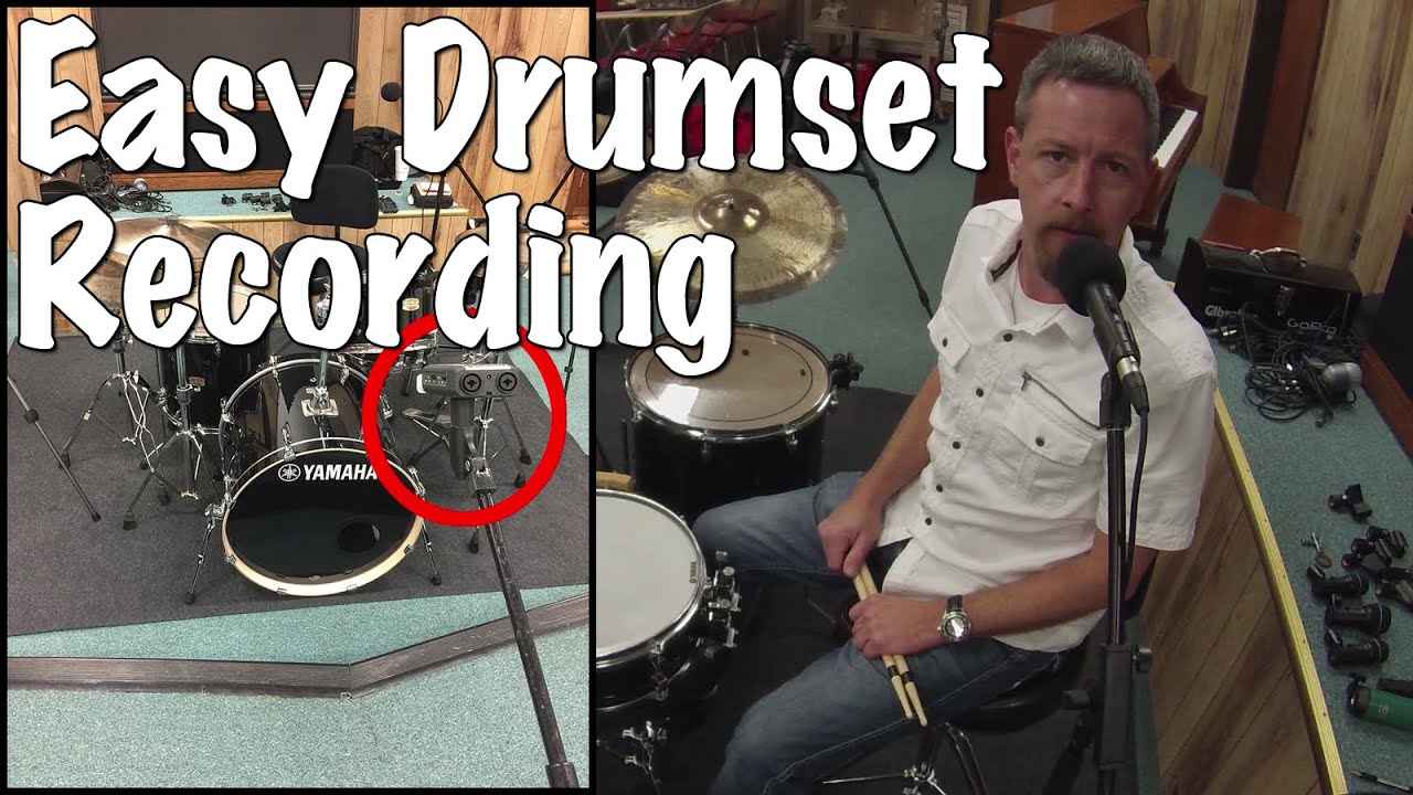 Easy Drumset Recording with the Zoom H6 & Zoom h4n