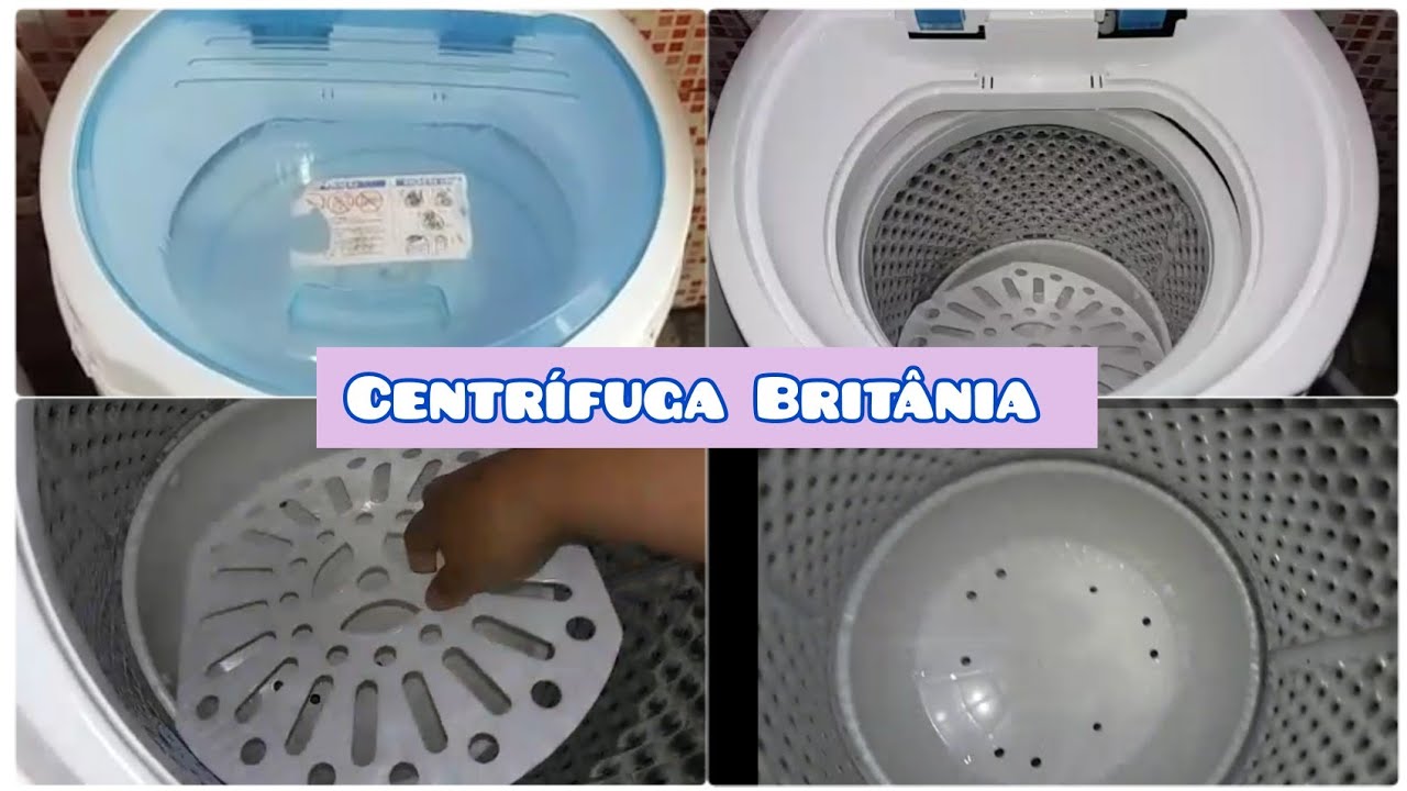 MINHA CENTRÍFUGA DE ROUPAS BRITÂNIA SERÁ QUE É BOA ?  Como limpar !