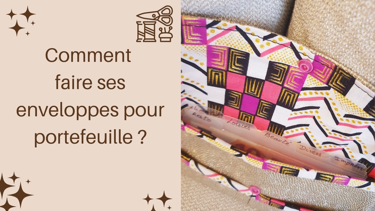 Comment faire ses enveloppes pour portefeuille?