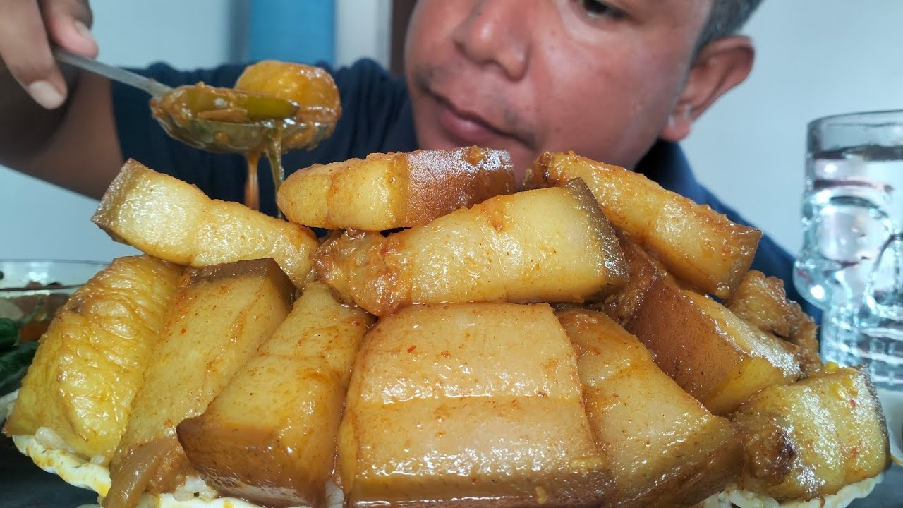 Mukbang pork 1kg spicy fry