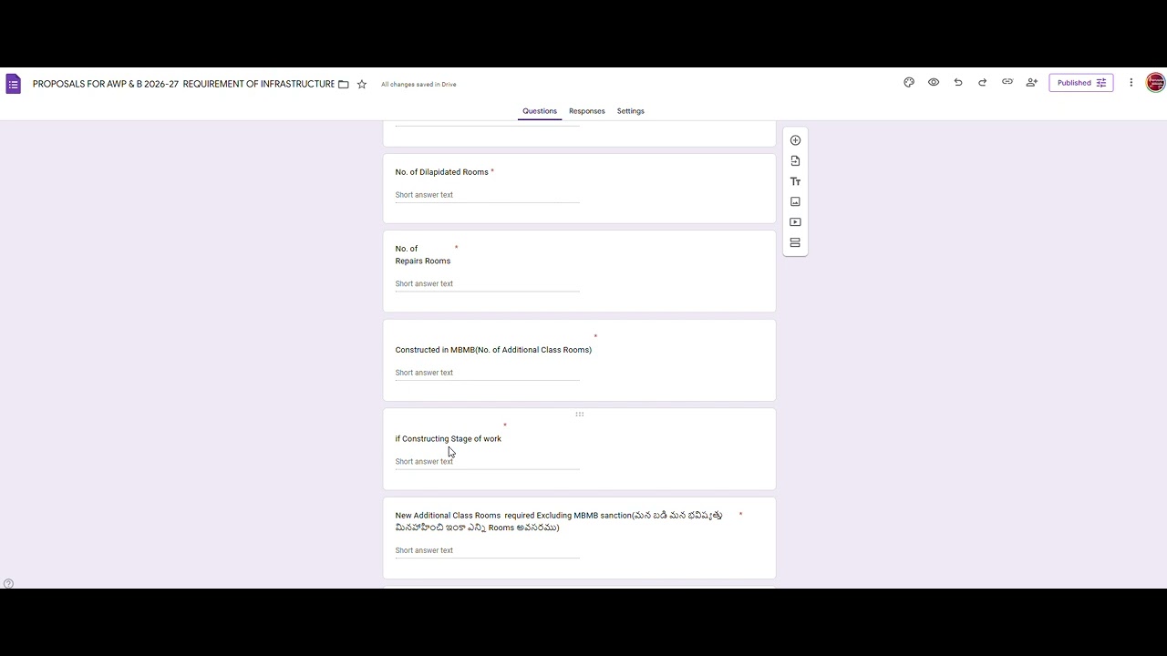 How to fill Google form