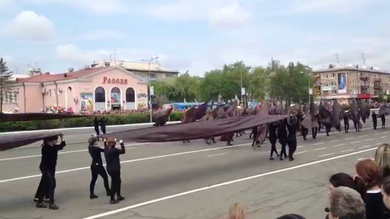 Парад День Победы Уссурийск 2015 - Салют Победы!