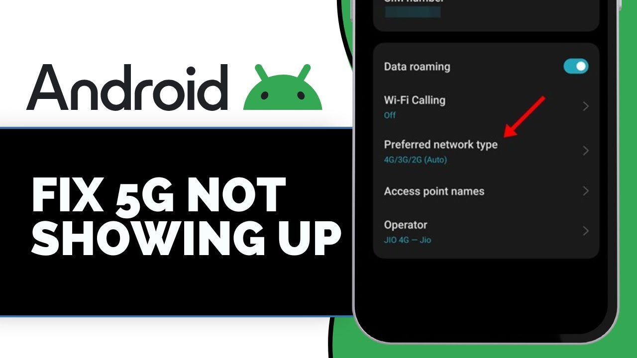 Как исправить проблему с отсутствием 5G на Android (полное руководство)