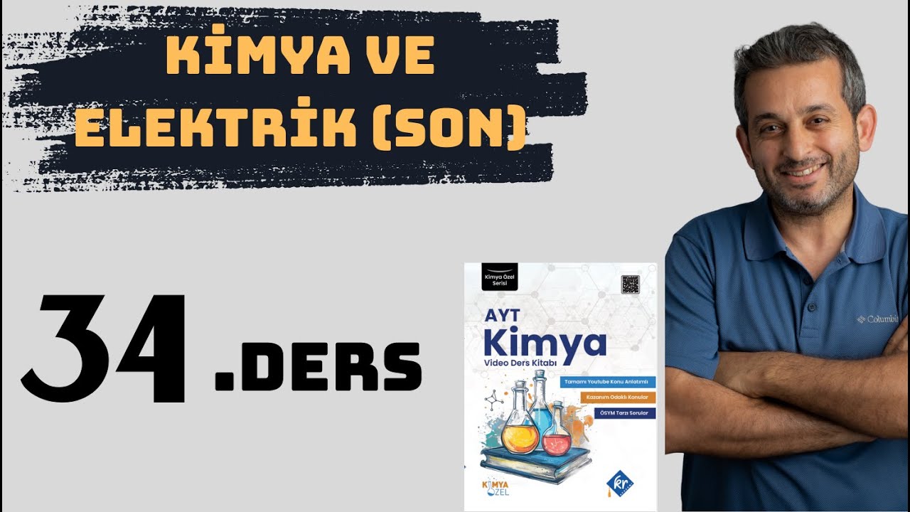 Elektroliz | Suyun Elektrolizi | Korozyon ( Üniteyi bitirmiş olduk)