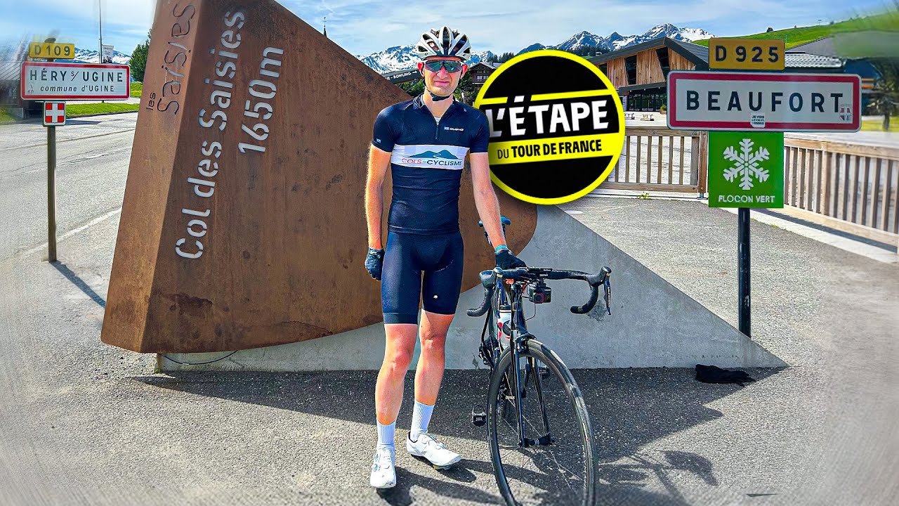 Etape du Tour 2025 - partie 1 : d'Albertville à Beaufort
