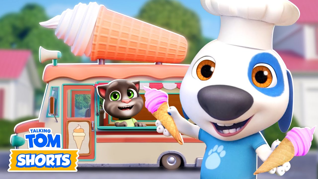 The Ice Cream Truck🍦 Talking Tom Shorts (S3 Episode 34)