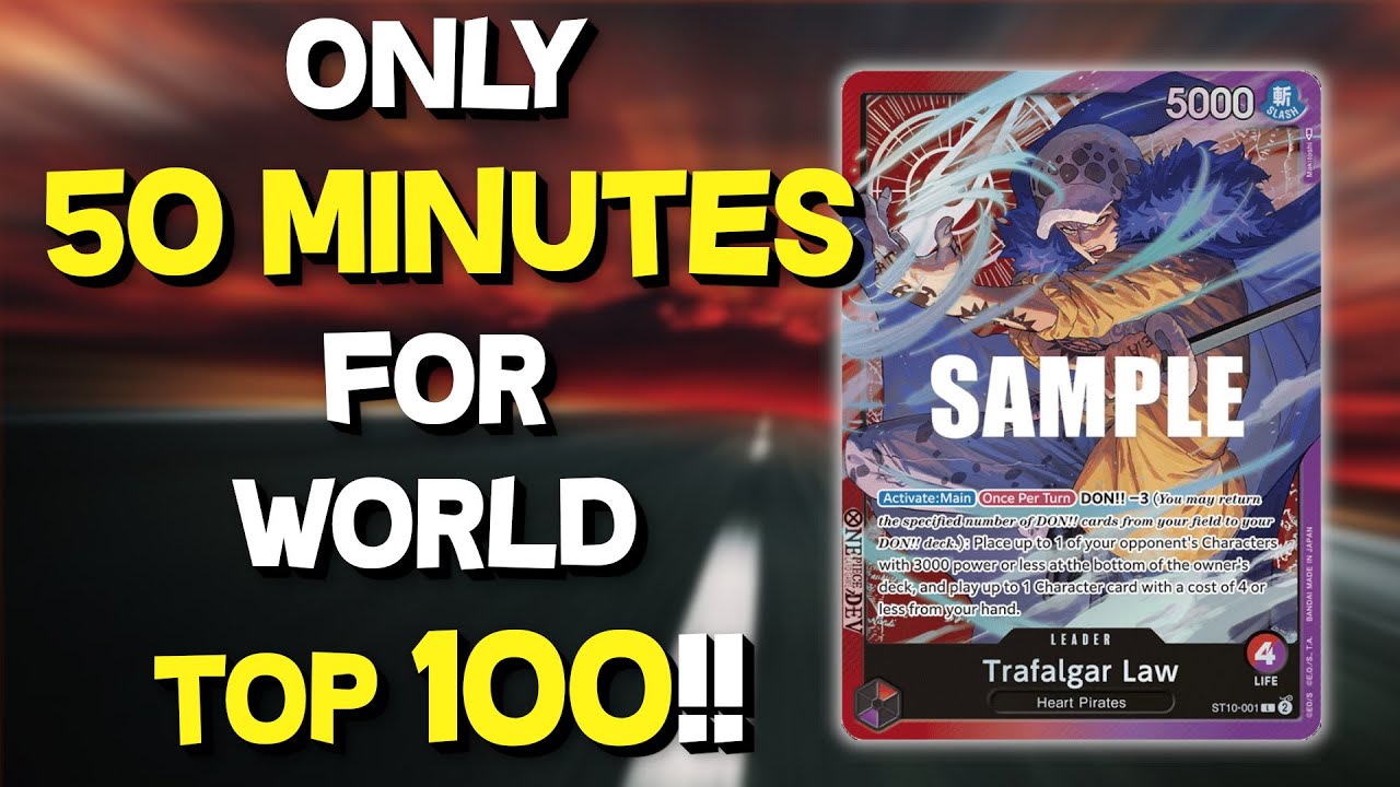 [EB01] I Have the Best Trafalgar Law Decklist Meta!