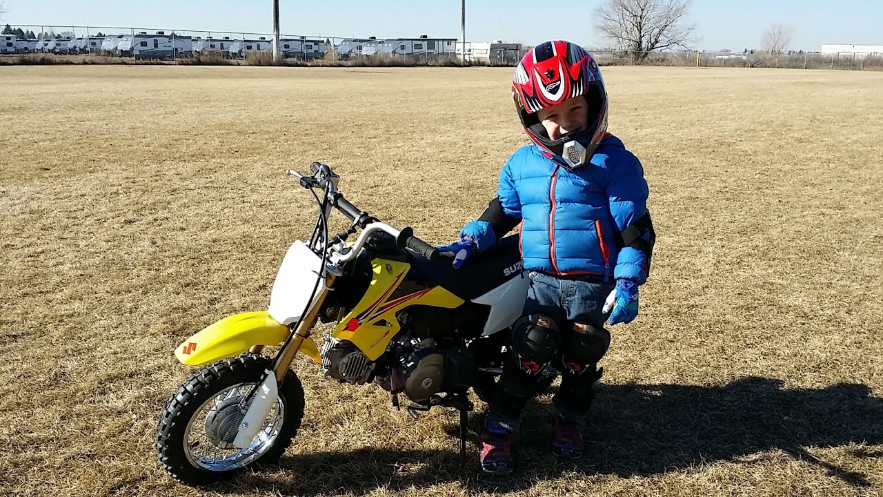 Suzuki DR-Z70 - Third Day of Riding... Buy your kid a motorcycle!