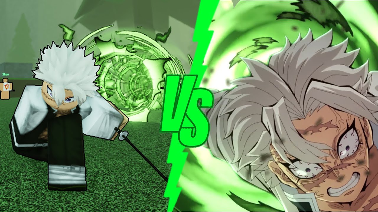 Rogue Demon VS Anime Comparison (SANEMI & DAKI)