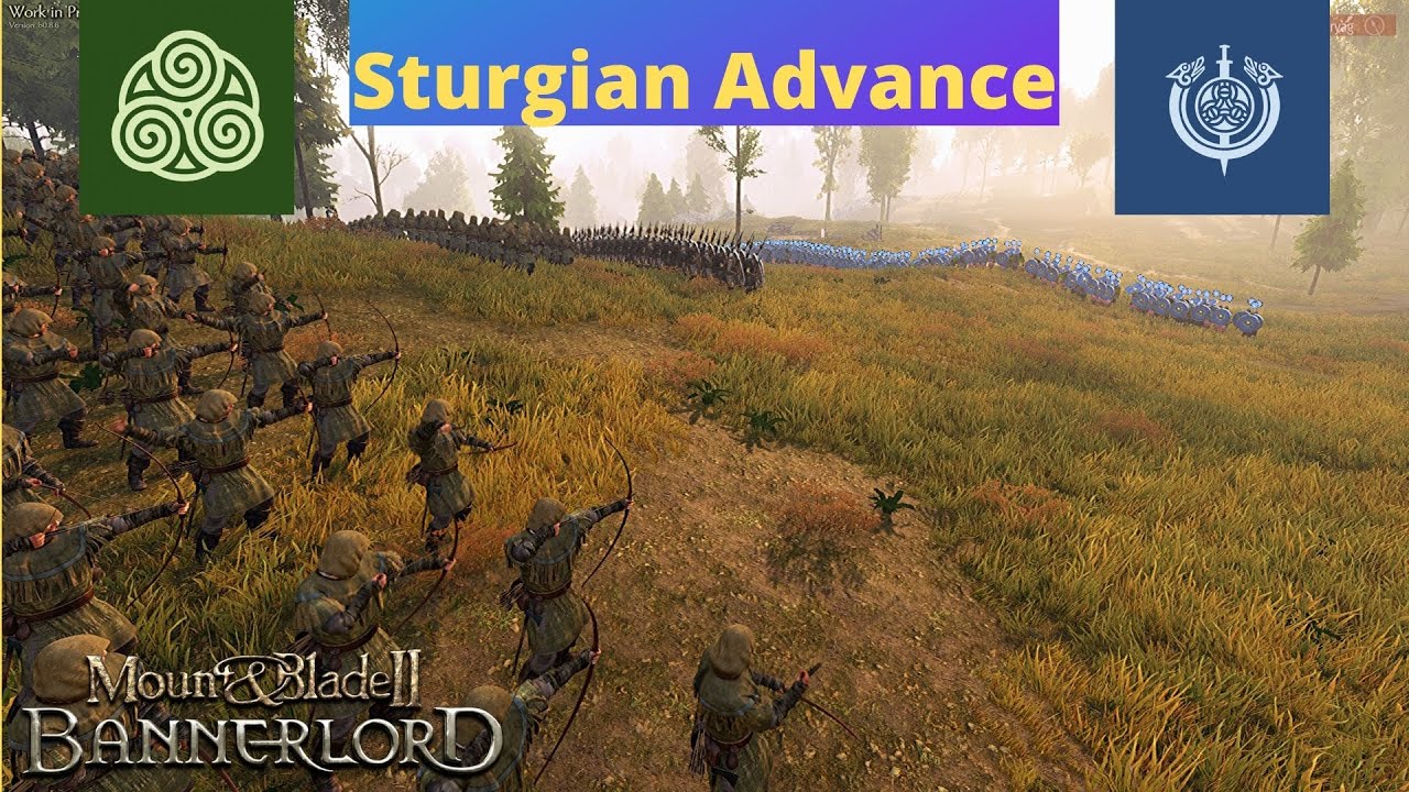 Mount and Blade II Bannerlord Sturgian Advance!