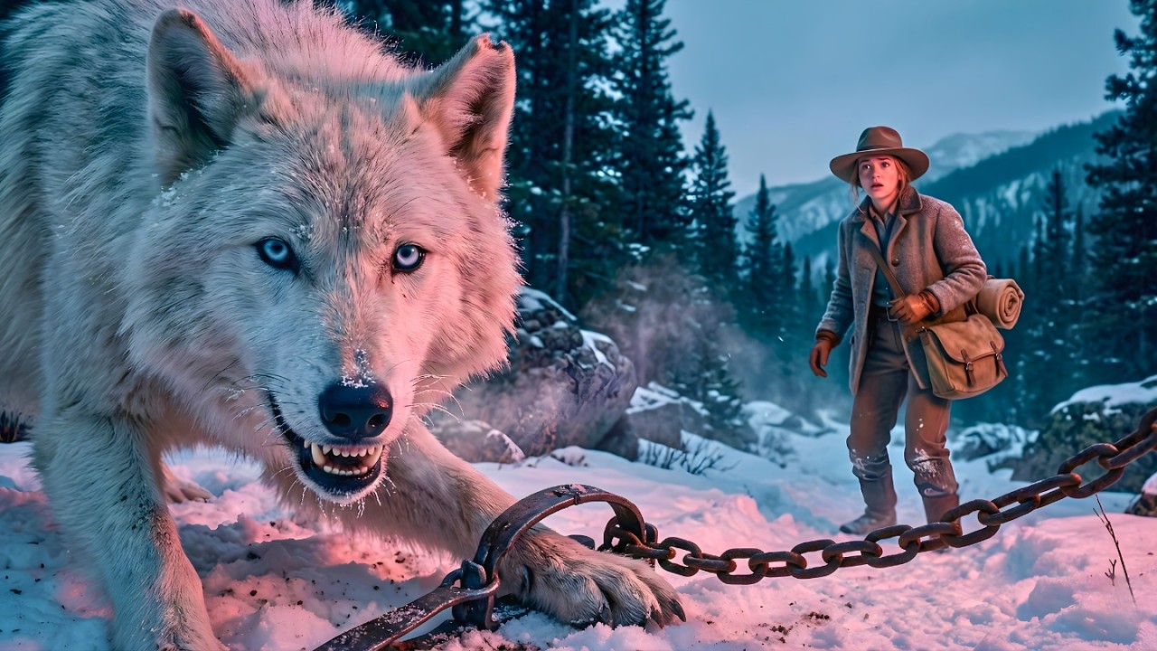 Frontier Woman Found a Giant Wolf in a Steel Trap — What Happened Next Shocked Every Cowboys