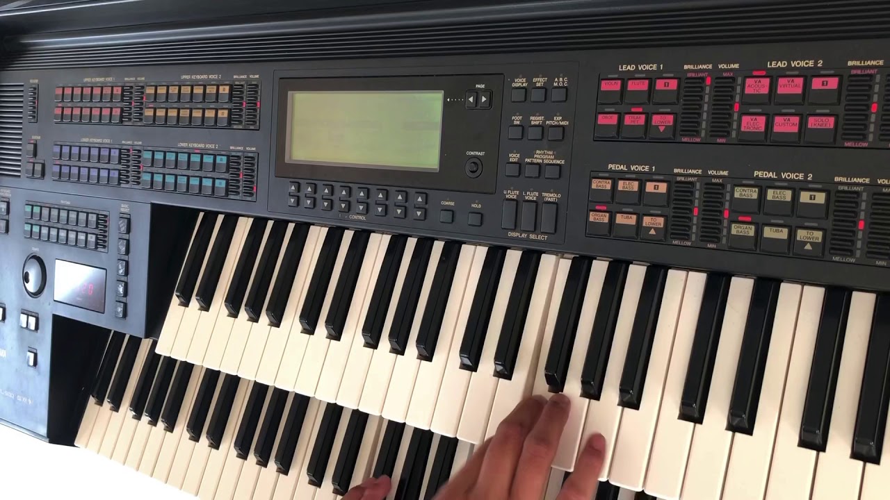KEYBOARD PERCUSSION Tr&ecirc;n Electone EL 900