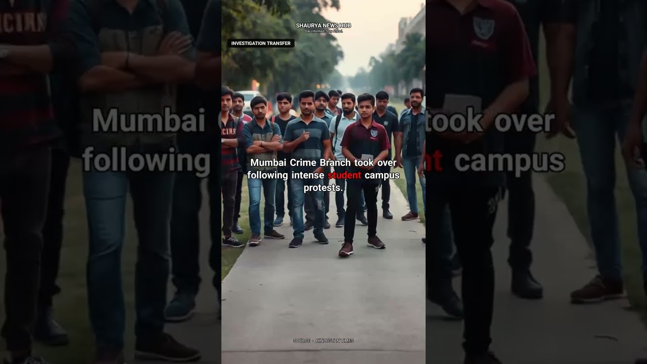 IIT Bombay Student Death: Crime Branch Takes Over Probe After Exam Row #shorts