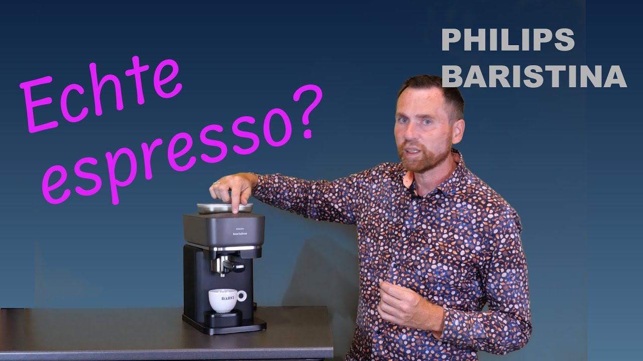 Philips Baristina Review, onafhankelijke test espresso-apparaat