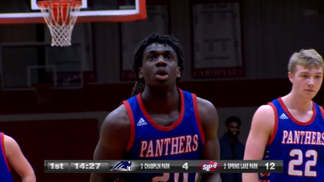 Champlin Park vs. Spring Lake Park Boys Basketball Section 5AAAA Semifinal