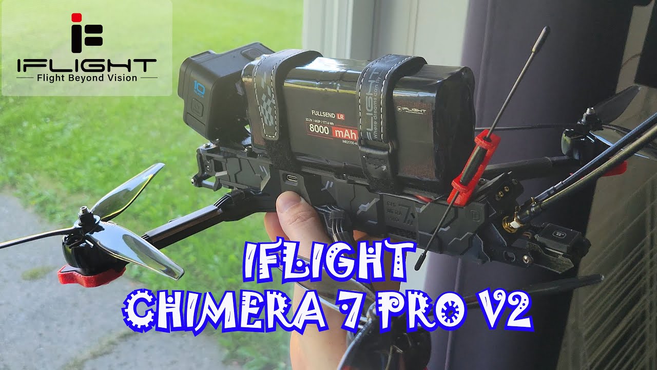 IFLIGHT Chimera 7 proV2 Best Drone long Range ! GoPro 10 (4k)