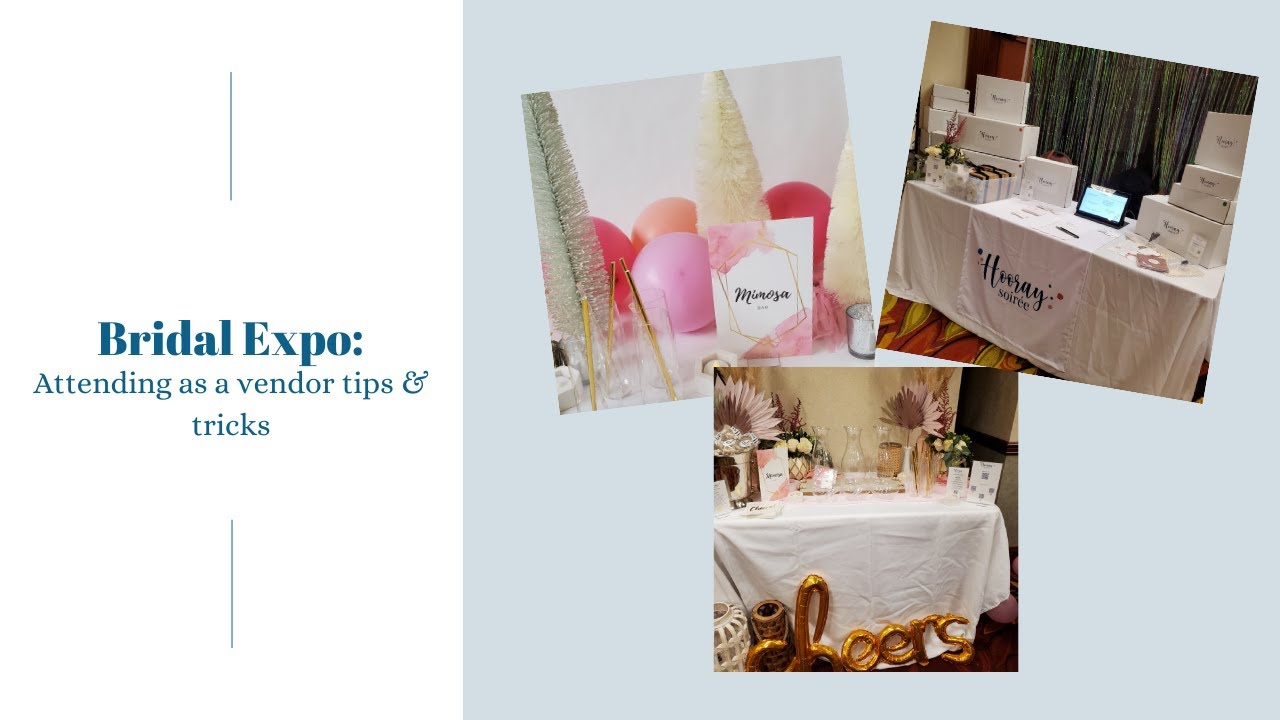 Bridal Expo Tips & Tricks
