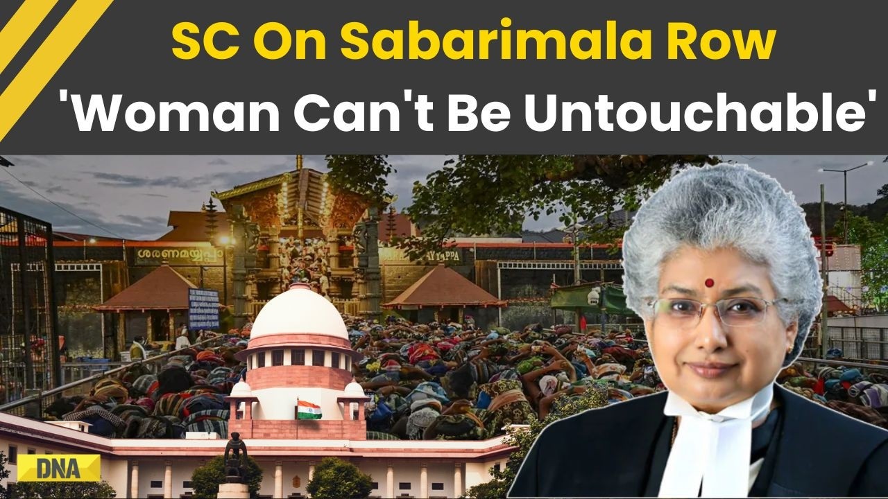 Sabarimala Case: 'Women Not Untouchables For 3 Days in a Month', Supreme Court Justice BV Nagarathna