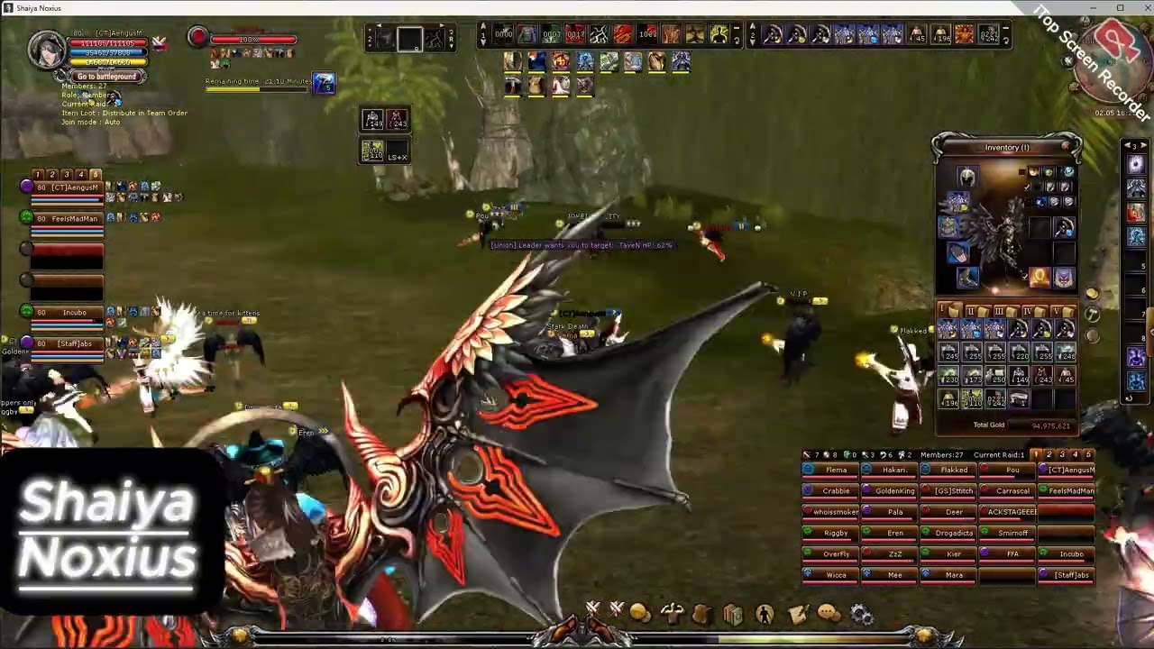 Shaiya Noxius  -  PVP- BOSS