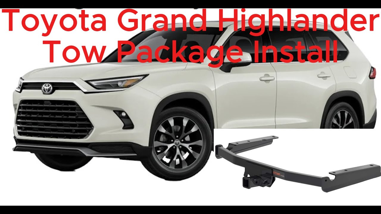 Установка буксировочного пакета Toyota Grand Highlander